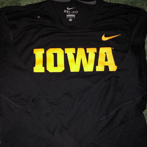 Nike Other - University of Iowa Nike Dry fit long sleeve t